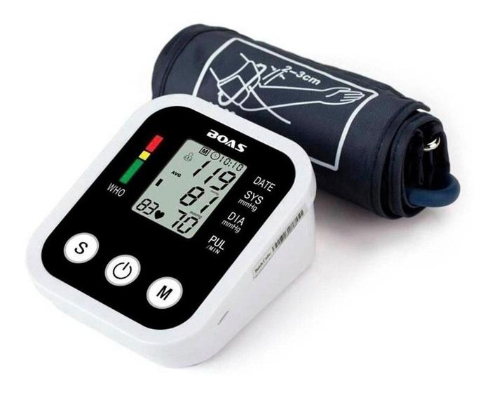 Imagem de Aparelho medidor de pressão arterial digital de braço BOAS 