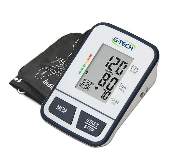 Imagem de Aparelho medidor de pressão arterial digital de braço G-Tech BSP11