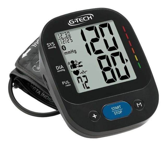 Imagem de Aparelho Medidor De Pressão De Braço Smart Conect Com Aplicativo G-TECH LA850BT