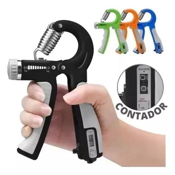 Imagem de Aparelho Para Exercício De Pulso Ante Braço Punho Hand Grip Cor Preto