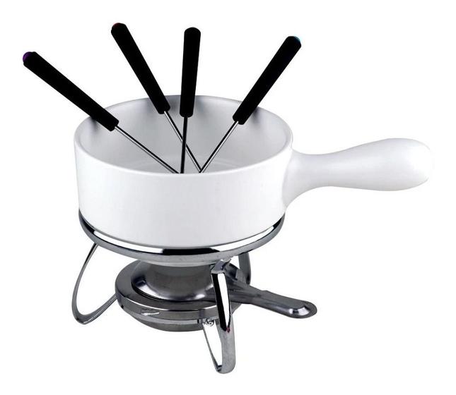 Aparelho Para Fondue Dynasty 7 Peças Em Ceramica Branca Serve 4 Pessoas Menor preço em Aparelho Para Fondue Dynasty 7 Peças Em Ceramica Branca Serve 4 Pessoas