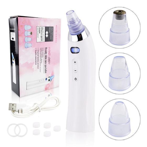 Aparelho Removedor de Cravos e Espinhas Digital Limpeza Facial Rosto Beleza Menor preço em Aparelho Removedor de Cravos e Espinhas Digital Limpeza Facial Rosto Beleza