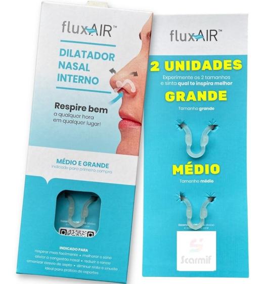 Imagem de Aparelho Ronco Apneia Dilatador Nasal Repire Melhor Clip Dois Tamanhos