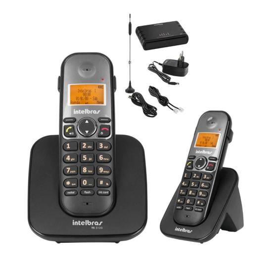 Imagem de Aparelho Telefone Com ramal TS 5122 entrada chip intelbras