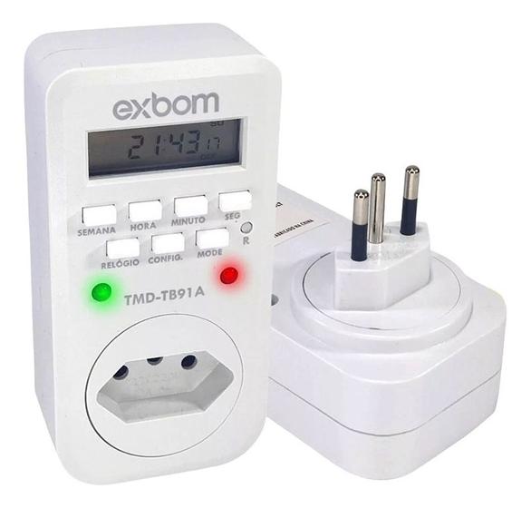 Imagem de Aparelho Timer Temporizador Digital  Bivolt Automático com Visor LCD