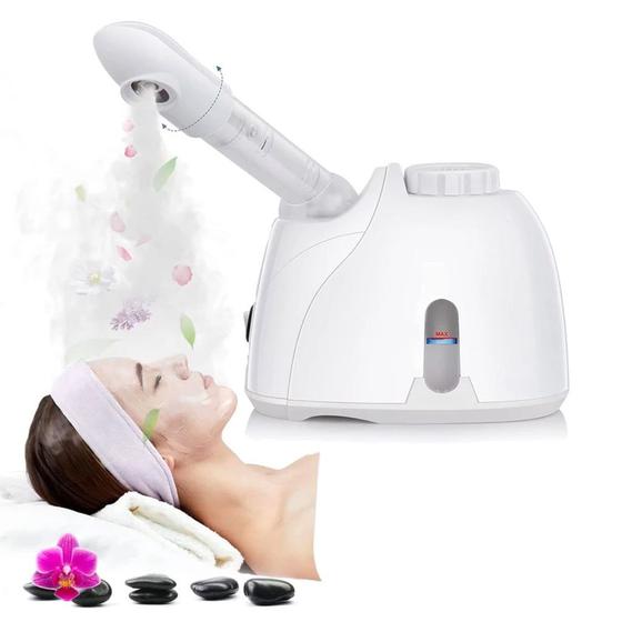 Imagem de Aparelho Vaporizador Ozonio Portátil Tratamento Capilar Facial