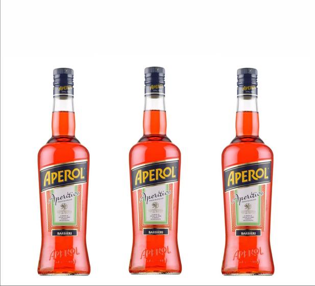 Imagem de Aperitivo aperol 750 ml C/ 3 Unidades