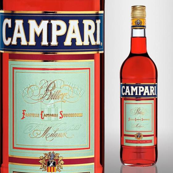 Aperitivo Bitter Campari Gfa 750 ML Menor preço em Aperitivo Bitter Campari Gfa 750 ML