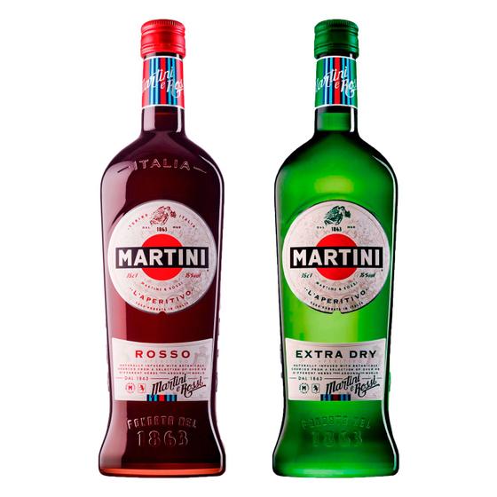 Aperitivo Martini Vermouth Rosso & Extra Dry