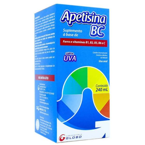 Imagem de Apetisina bc sabor uva com 240ml