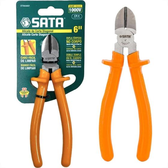 Imagem de Apex Alicate Corte Lateral Pvc 6 Sata Isol./024