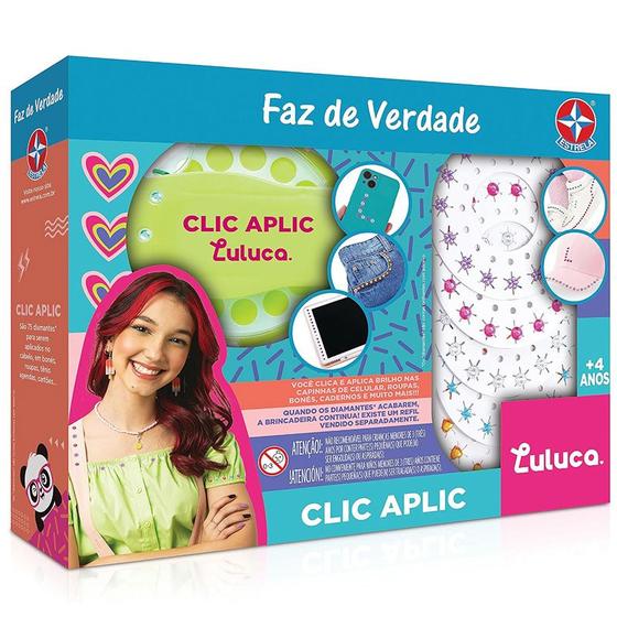 Imagem de Aplicador de brilhantes Clic Aplic da Luluca Estrela