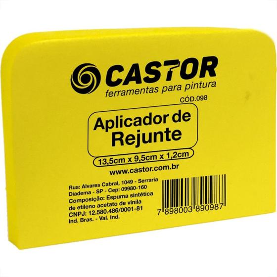 Imagem de Aplicador De Rejunte Castor E.V.A. 98 - Kit C/12