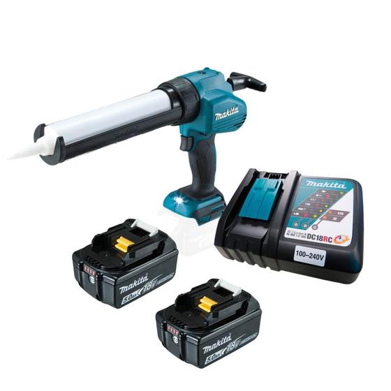 Imagem de Aplicador De Silicone 2 Bateria 18V 5ah Dcg180 Makita Bivolt