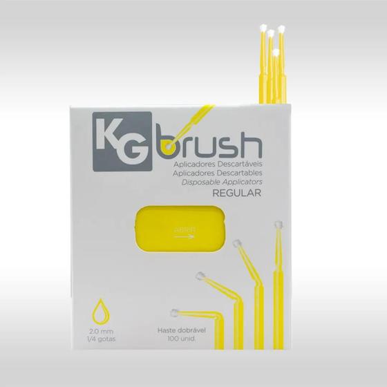 Imagem de Aplicador KG Brush Amarelo Regular Kg Sorensen Lot OPQ1746