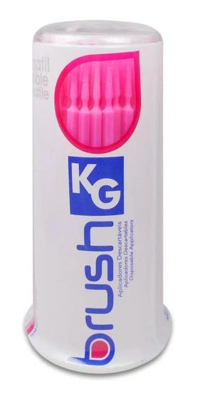 Imagem de Aplicador Microbrush Kg Brush 1.5mm 100un Rosa.