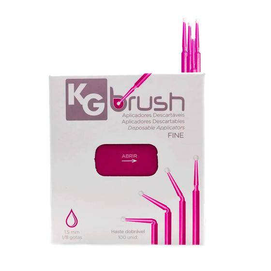 Imagem de Aplicador Microbush KG Brush 1.5mm Cor Rosa -100 unds