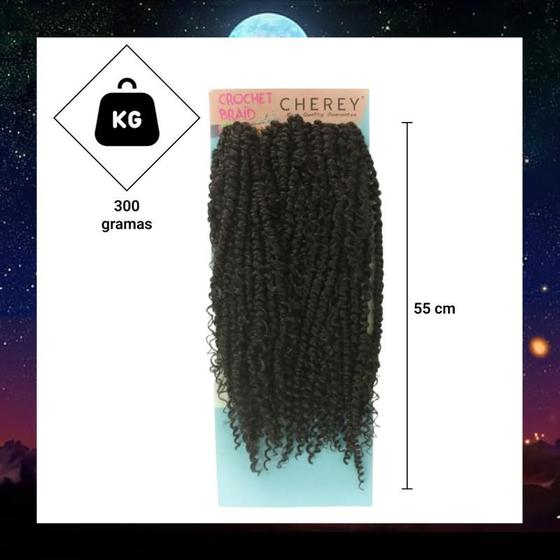 Imagem de Aplique Cabelo 3x Boho Passion 55cm 300g Crochet Braid