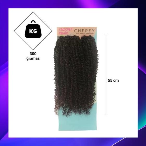 Imagem de Aplique Cabelo 3x Boho Passion 55cm 300g Crochet Braid