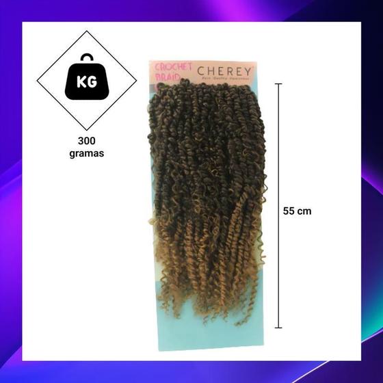 Imagem de Aplique Cabelo 3X Boho Passion 55Cm 300G Crochet Braid