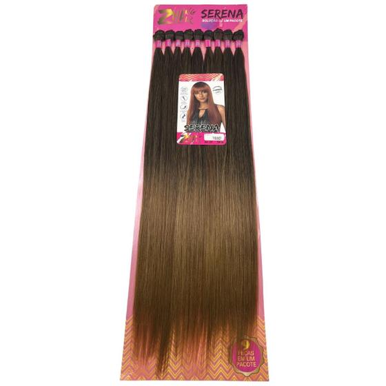 Imagem de Aplique Cabelo Liso Orgânico Serena Tela 80 cm Mega Hair Zhang