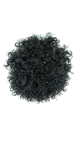 Imagem de Aplique Cacheado Orgânico Coque Half Wig Bia - Black Beauty