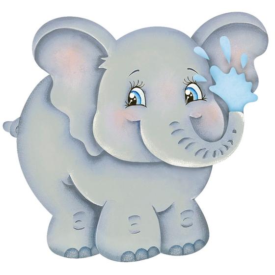 Imagem de Aplique em Mdf Apm8-812 Elefante