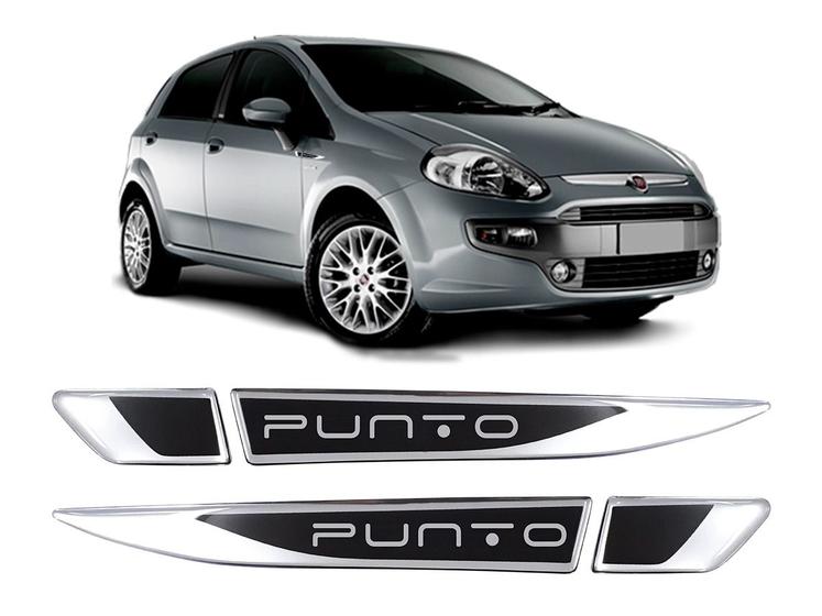 Imagem de Aplique Emblema Lateral Tag Fiat Punto 2013 14 15 16 17