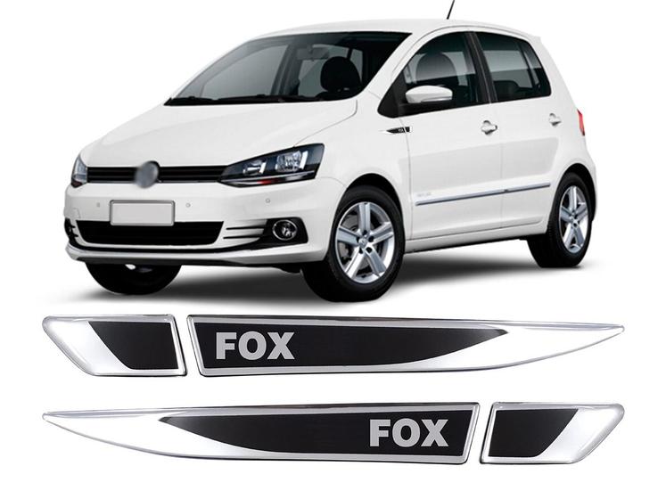 Imagem de Aplique Emblema Lateral Tag Volkswagen Fox