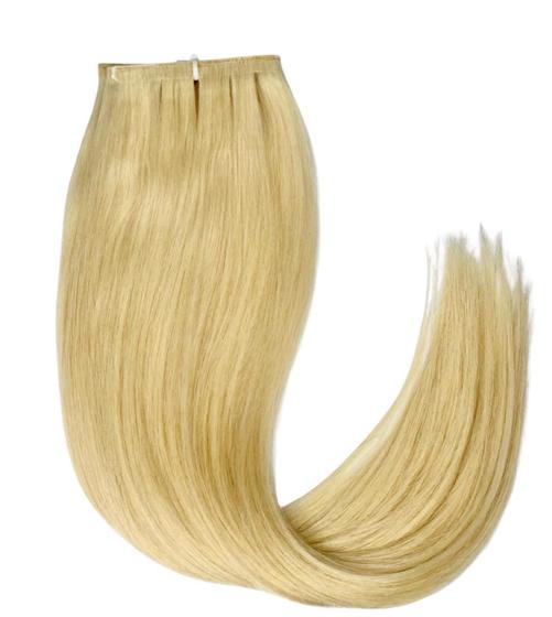 Imagem de Aplique Fita Adesiva Invisivel Loiro 10 - 50Cm Kit Com 150Gr