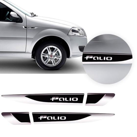 Imagem de Aplique Lateral Emblema Adesivo Fiat Novo Palio