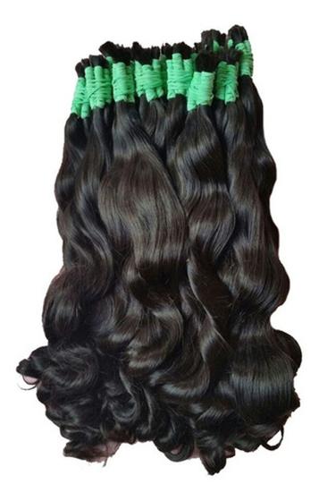 Imagem de Aplique Mega Hair- Cabelo Humano Ondulado 60 Cm 150 Gramas