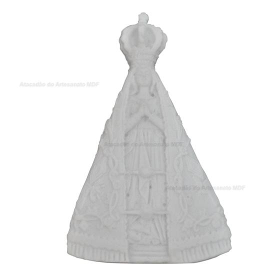 Imagem de Aplique Nossa Senhora Aparecida Pequeno 6,5x4 R0210 Resina