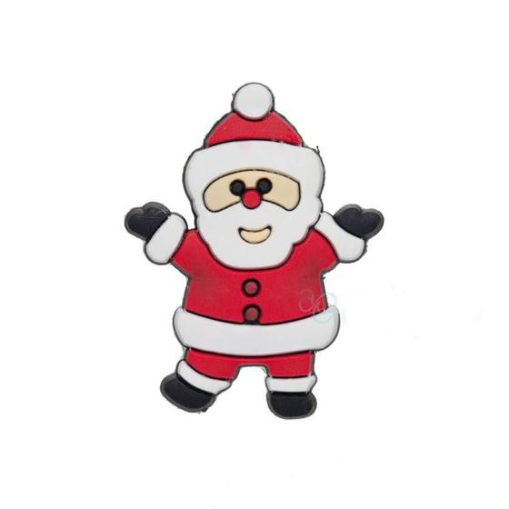 Imagem de Aplique Papai Noel Silicone - 3,5cm - 4 Un - Artegift - Rizzo