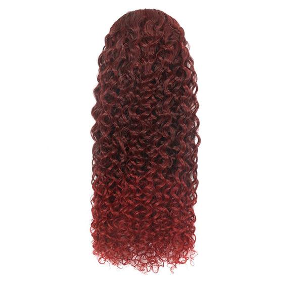 Imagem de Aplique Rabo de Cavalo Fibra Extenso do Orgnico Cacheado OLGA -Todas as cores