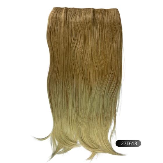 Imagem de Aplique Tic Tac Liso Cabelo Orgânico Premium X Class Collection 60cm 180g 