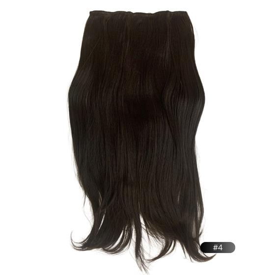 Imagem de Aplique Tic Tac Liso Cabelo Orgânico Premium X Class Collection 60cm 180g 