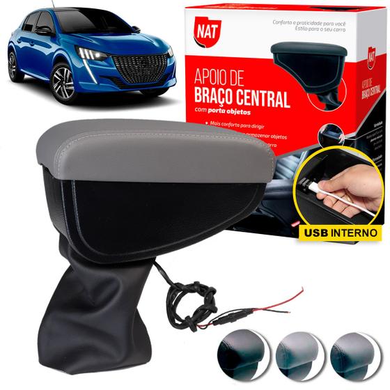 Imagem de Apoio de Braço Encosto 208 2023 Até 2024 C/ USB