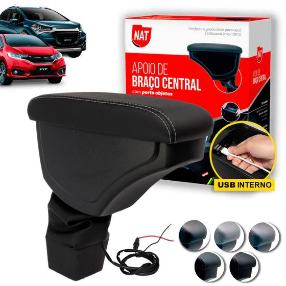 Imagem de Apoio de Braço Fit E Wrv 2015 Até 2021 C/ Usb