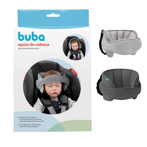 Imagem de Apoio de Cabeça Protetor Para Assento de Carro com Ajuste Bebê Buba