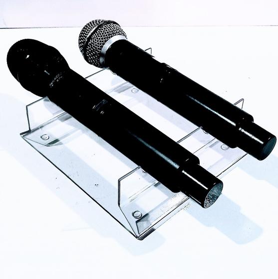 Imagem de Apoio para 2 microfone kit c 3 peças