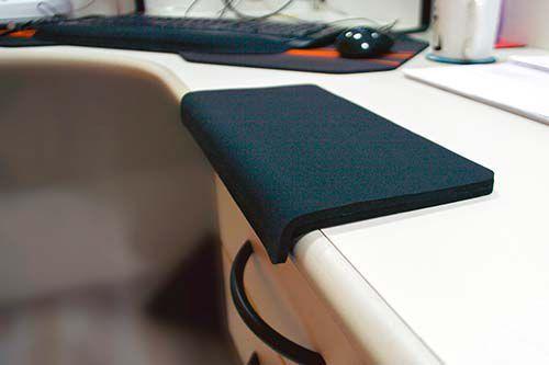 Imagem de Apoio para Antebraço Tipo Quebra Quinas Single Reliza em Neoprene