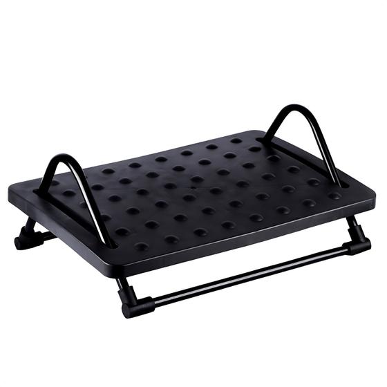 Imagem de Apoio Para Os Pés Ergonômico Escritório Base Suporte Pé Correção De Postura NR17