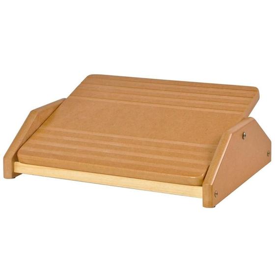 Imagem de Apoio Para Pés Ergonômico - Mdf Natural 3702