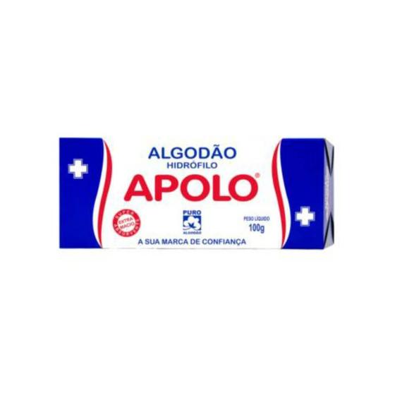 Imagem de Apolo Algodão Caixinha 100g