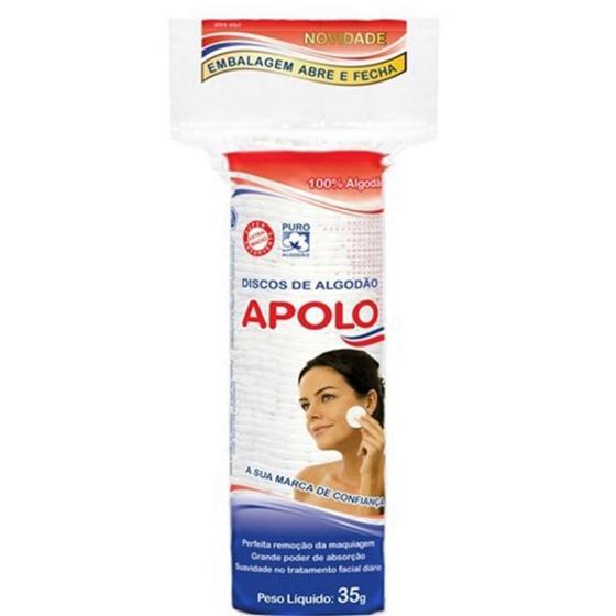Imagem de Apolo Algodão Em Disco 35G