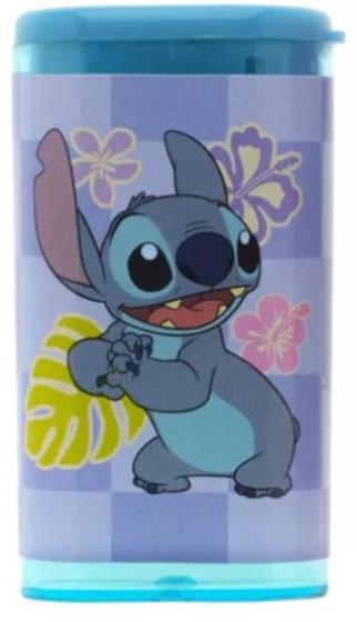 Imagem de Apontador c/ Deposito Stitch Molin Blister c/ 1 Azul Feliz