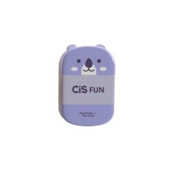 Imagem de Apontador com Depósito + Borracha Cis Fun Criatic