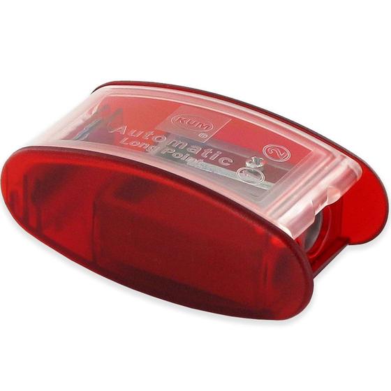 Imagem de Apontador de Lápis KUM Automatic Long Point AS2 Vermelho - 1053022
