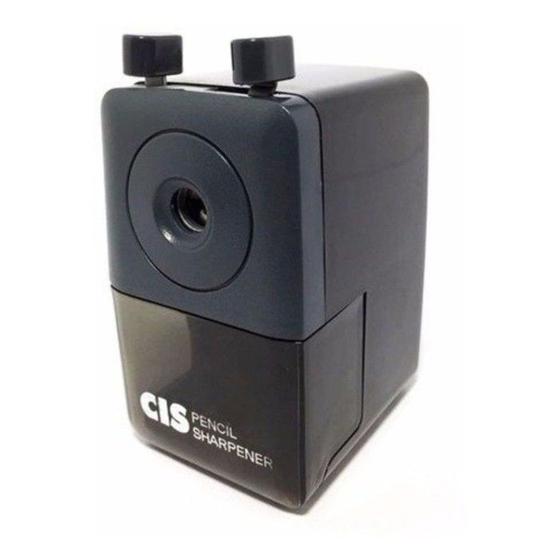 Imagem de Apontador de Mesa com Lixeiro CIS PR01 Preto